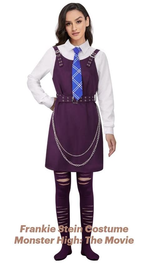 Hallowcos Frankie Stein Costume Monster High The Movie Suits For