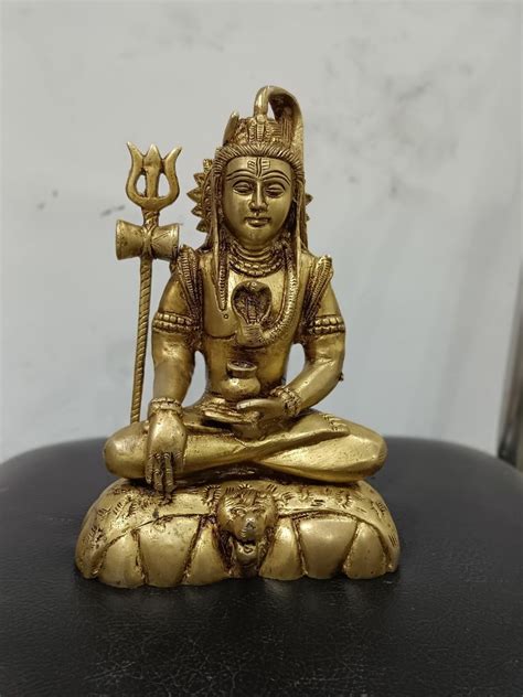 Brass Shiva Statue Temple At 3299 In Aligarh ID 2849497672297