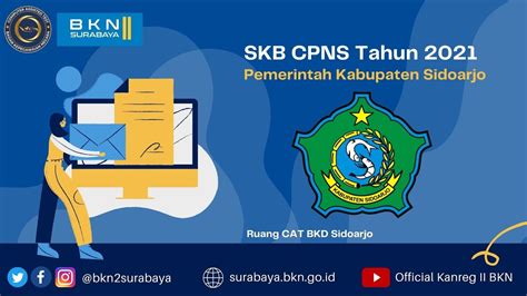 LIVE SCORE SKB CPNS PEMERINTAH KAB SIDOARJO 2021 SESI 4 TGL 27