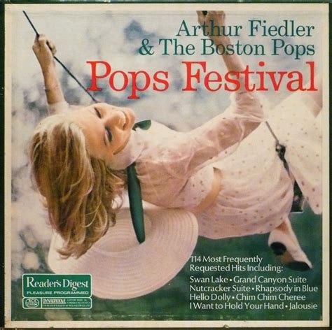 Pops Festival Arthur Fiedler The Boston Pops Orchestra 1967 LP