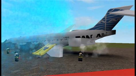 Plane Crash Roblox Stopmotion - YouTube