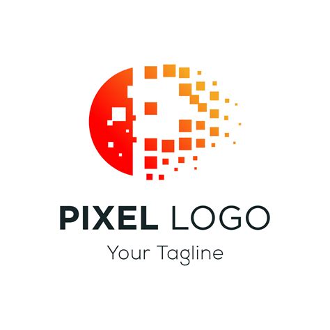 Pixel Logo Design Vector Template 20448630 Vector Art at Vecteezy