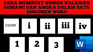 Cara Membuat Nomor Halaman Berbeda Romawi Dan Angka Dalam Dokumen