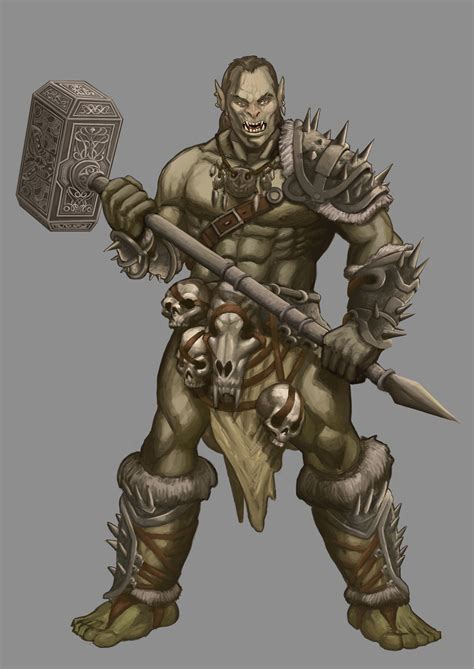 Badass Orc By Mralejox On Deviantart