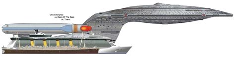 The Ultimate Showdown Uss Enterprise Vs Oasis Of The Seas Vs The Titanic