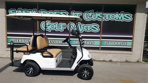 2018 Star Ev Electric Golf Cart White Sold Easy Does It Customs Llc