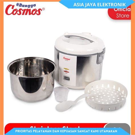 COSMOS Magicom 2 Liter Panci Stainless CRJ 9303 Rice Cooker Mejikom 3