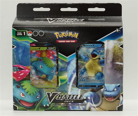 V Battle Deck Venusaur Vs Blastoise Pokémojo