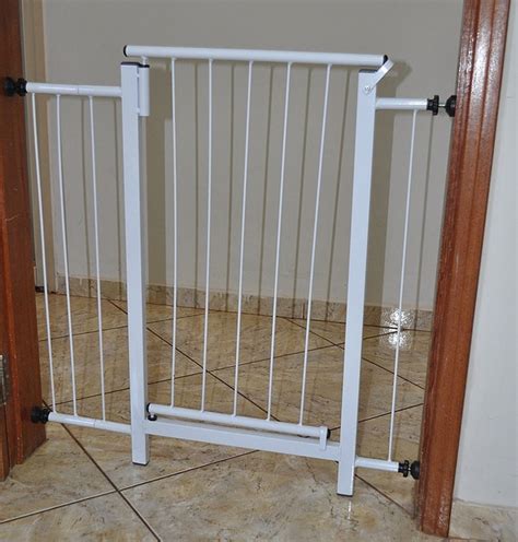 Portão Grade De Porta Cachorro Pet 79 Cm A 84 Cm Cão Cães R 97 90 em