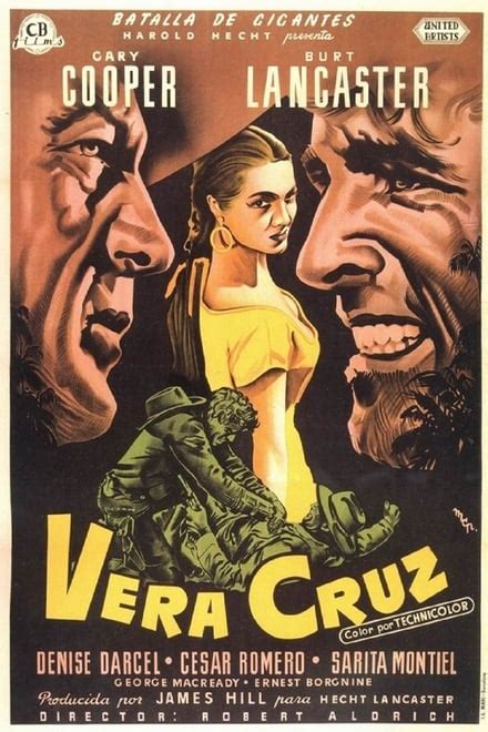 Vera Cruz (1954) - Posters — The Movie Database (TMDb)