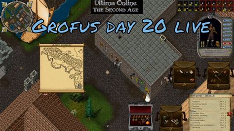 Let S Play Classic Ultima Online T2A Second Age UOSA GROFUS Live Day 20