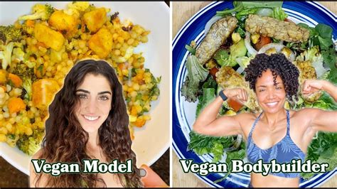 What A Vegan Model Vegan Bodybuilder Vegan Martial Artist Eat In A