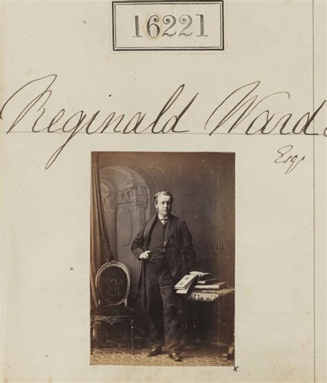 NPG Ax64140 Reginald Ward Portrait National Portrait Gallery