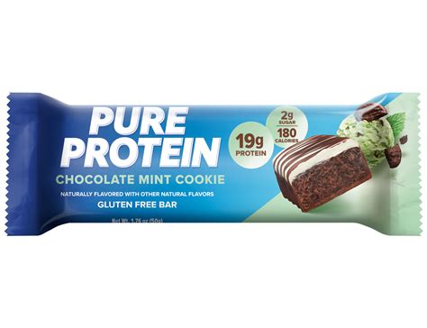 Chocolate Mint Cookie Protein Bars Pure Protein