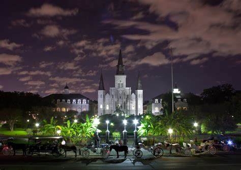 Jackson Square at Night | Who Dat? Conngratulations to the S… | Flickr