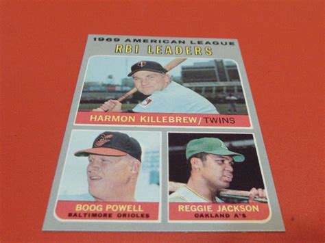 1970 TOPPS A L R B I LEADERS 1969 64 N MINT MINT OR BETTER EBay