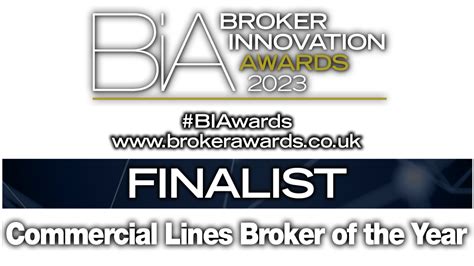 Clarke Williams Shortlisted For Commercial Lines Broker Of The Year At