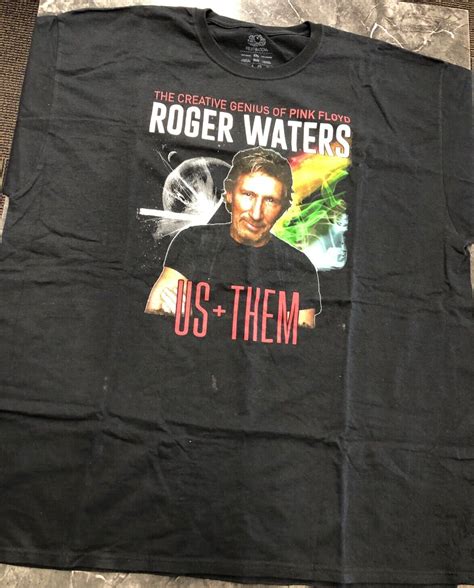 Vintage T Shirt Roger Waters Genius Of Pink Floyd U Gem