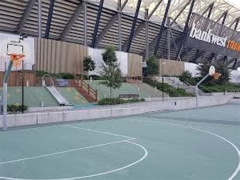 Parramatta Basketball Court Commbank Stadium Outdoor Gym Courts Of