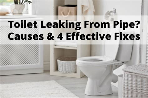 Reasons Why Your Toilet Is Leaking At The Base