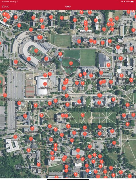 Clemson Campus Map