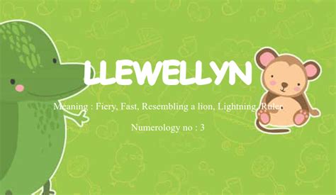 Llewellyn Name Meaning