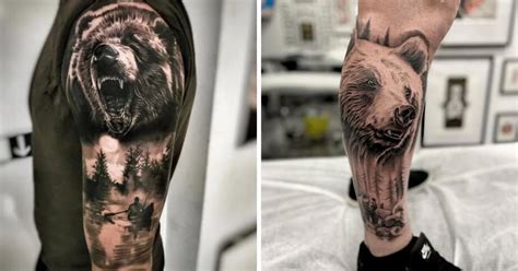 Unleash Your Inner Roar With These 24 Bold Bear Tattoo Ideas