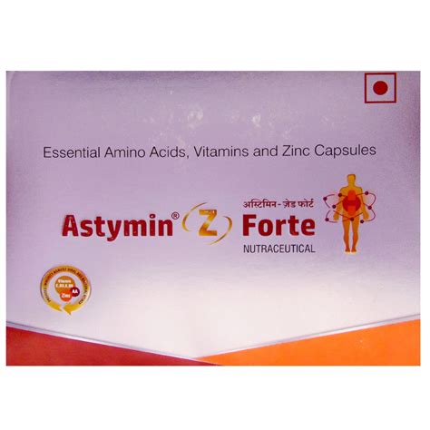 Astymin Z Forte Capsule 2 X 15 S Price Uses Side Effects Composition