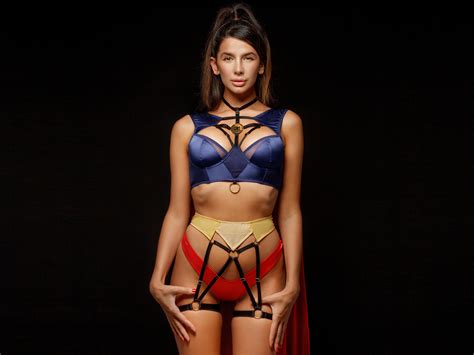 Super Girl Lingerie Sexy Halloween Costume Super Girl Cosplay Etsy