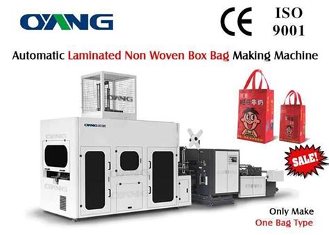 High Speed Bopp Film Laminated Non Woven Fabric Bag Making Machine