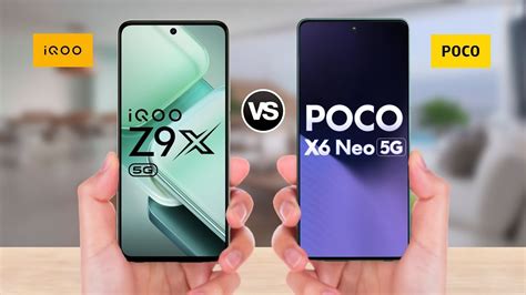 IQOO Z9x 5G Vs Poco X6 Neo 5G YouTube