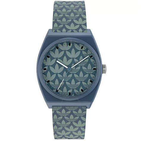 Adidas Originals Project Two Grfx Blue Dial Unisex Watch AOST23053