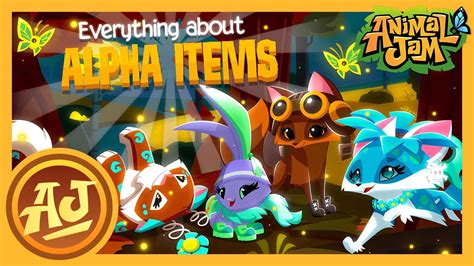 What Are Alpha Items Animal Jam Tutorials Youtube