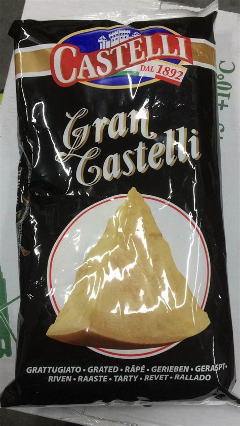 Formaggio Grattugiato Fresco Kg Gran Castelli Pascarella Food Service