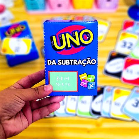 Uno Da Subtra O Aula Turbinada Loja De Recursos Pedag Gicos Criativos