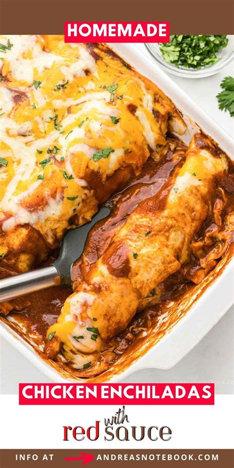 Chicken Enchiladas Recipe With Red Sauce Recipe Recipes With