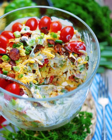 Southern Cornbread Salad Southern Discourse