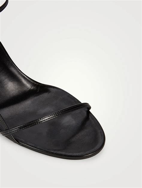 The Row Bare Leather Sandals Holt Renfrew Canada