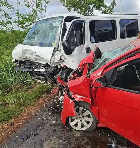 Quinze Pessoas Ficam Feridas Em Colis O De Van E Carro Na Pb Na