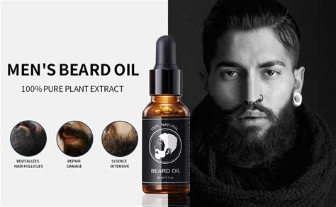 Beard Growth Oil For Men Beard Conditioner Oil Rich In Argan Oil And Jojoba Oil