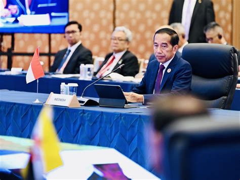 Jokowi Kemitraan Aseanjepang Harus Jadi Solusi Jaga Stabilitas Dan