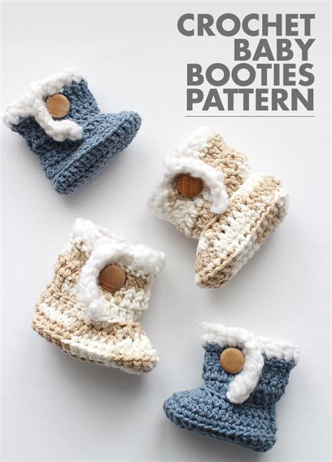 Buy Crochet Baby Bootie Patterns In Stock