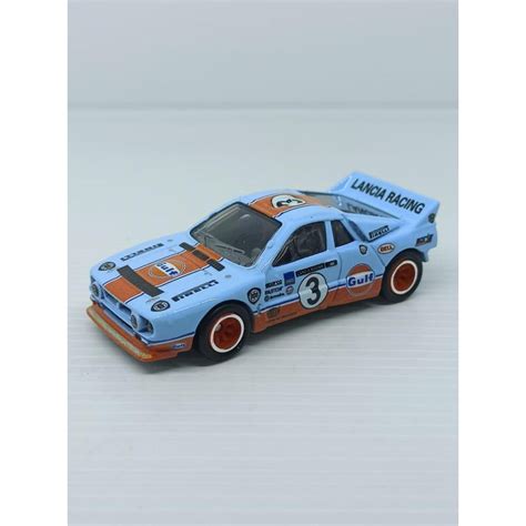 Jual Hotwheels Hot Wheels Team Transport Lancia Rally 037 Gulf Loose Shopee Indonesia