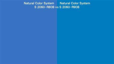 Natural Color System S R B Vs S R B Side By Side Comparison