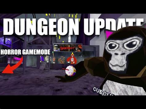 Gorilla Tags New Dungeon Update Youtube