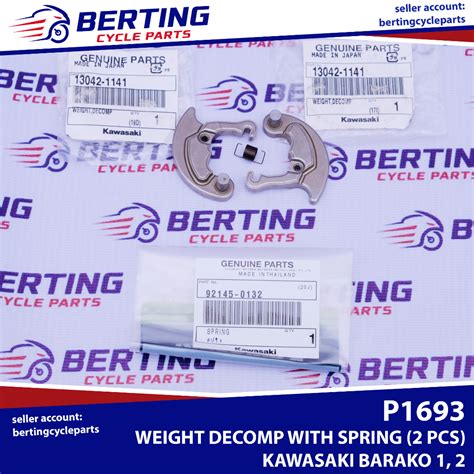 Weight Decomp And Spring Kawasaki Barako Genuine