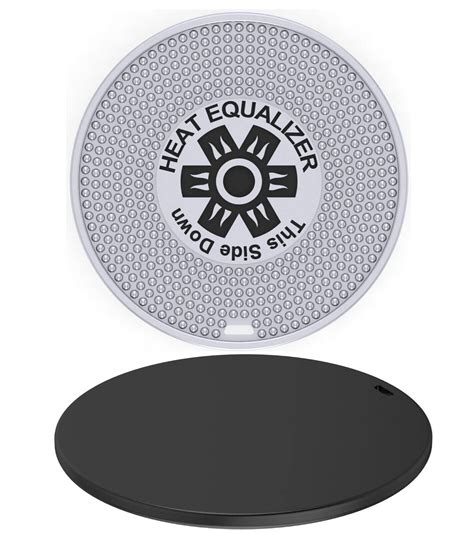 Heat Equalizer Heat Diffuser For Gas Stove And Electric Stove In 8 Black