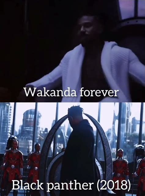 Killmonger Throne Scene Compared In Wakanda Forever To Black Panther