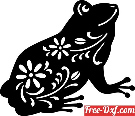 Free Frog SVG For Cricut