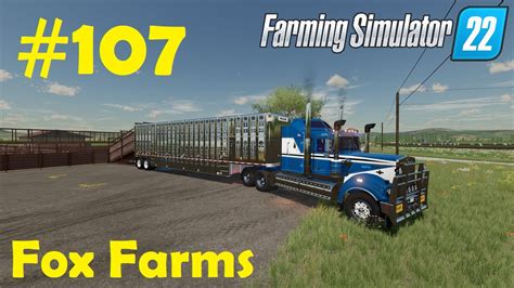 LS22 Fox Farms 107 neue Kühe alte Geräte verkaufen Farming